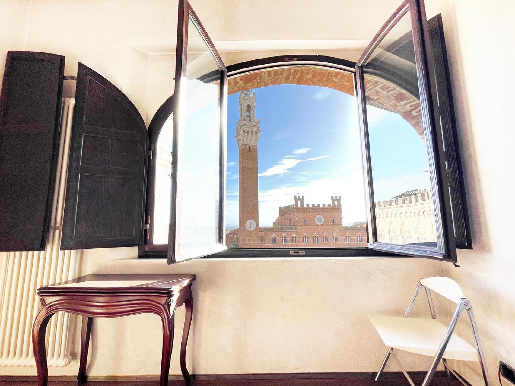 Il Campo 8: Piazza Del Campo Daire Siena Dış mekan fotoğraf