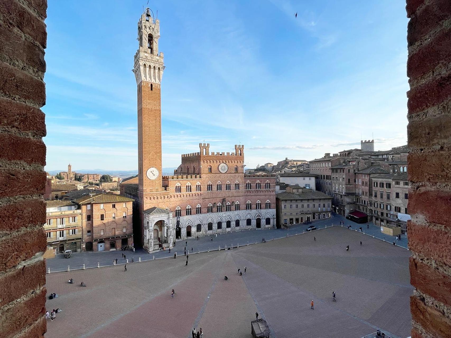 Il Campo 8: Piazza Del Campo Daire Siena Dış mekan fotoğraf