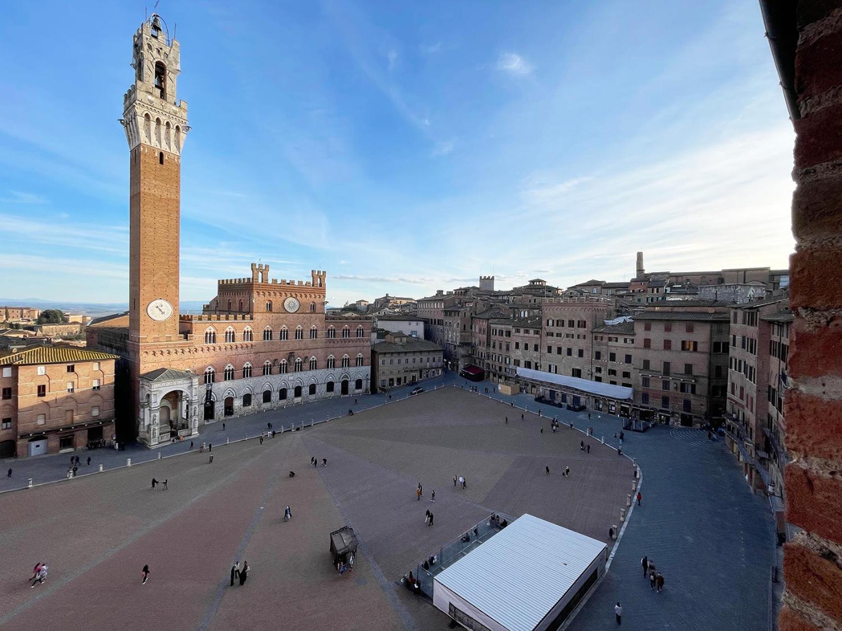 Il Campo 8: Piazza Del Campo Daire Siena Dış mekan fotoğraf