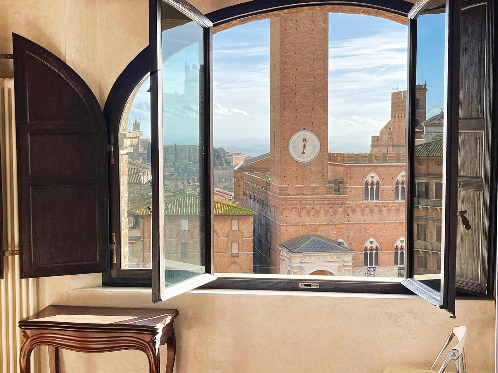 Il Campo 8: Piazza Del Campo Daire Siena Dış mekan fotoğraf